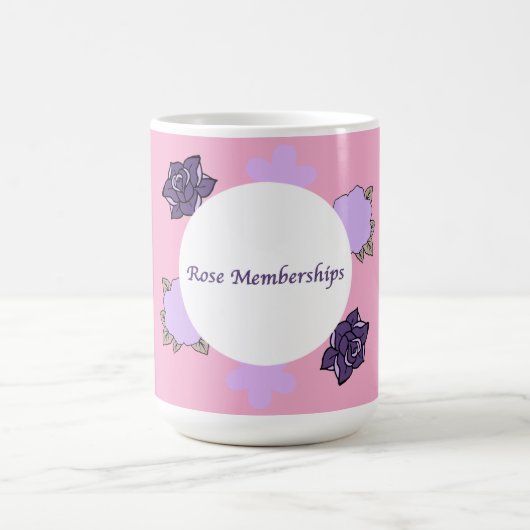 MysticalRoseFavours Rose Memberships Mug コーヒーマグカップ (中央)