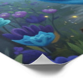 MysticBlueJay ポスター (角)