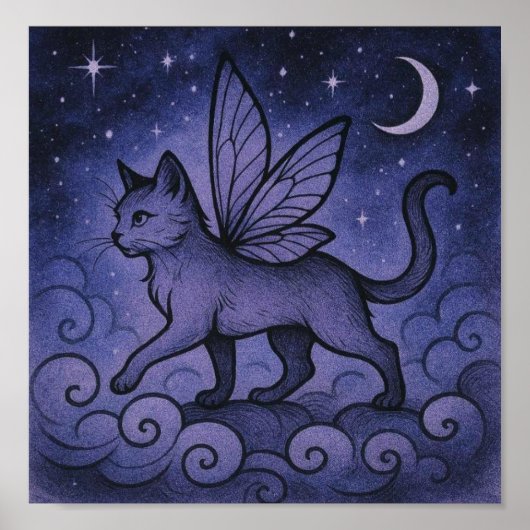 MysticButterFlyCat ポスター (正面)