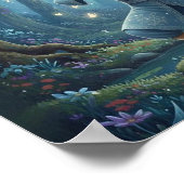 MysticCrystalFlow ポスター (角)
