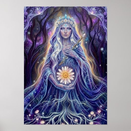 MysticDaisyGoddess ポスター (正面)