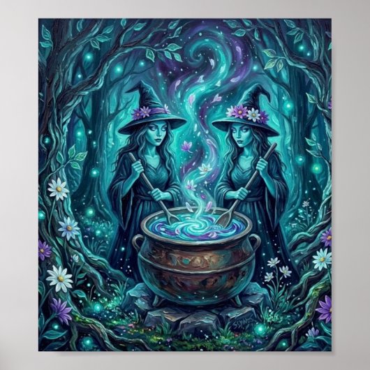 MysticDaisyWitches ポスター (正面)