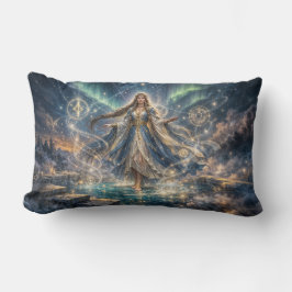 MystiCelestial Sorceress Fantasy Pillow ランバークッション