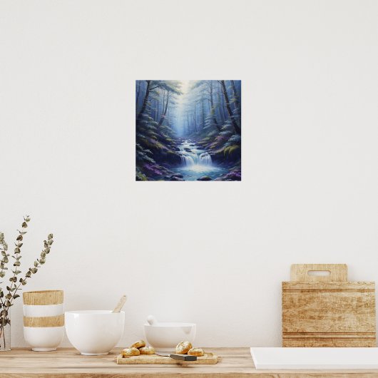 MysticWaterFall  ポスター (キッチン)