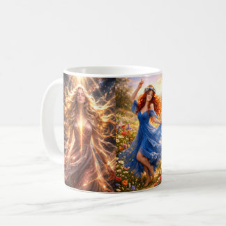 Mystik Woman Becher (3-seitiges Design)  コーヒーマグカップ