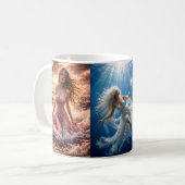 Mystik Woman Becher (3-seitiges Design) コーヒーマグカップ (正面左)
