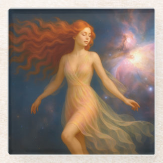 Mystik Woman – Glasuntersetzer aus Glas ガラスコースター