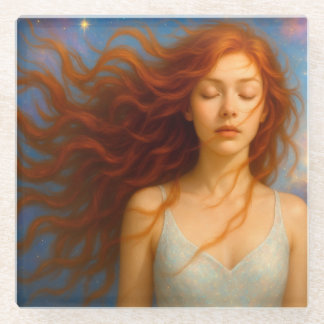 Mystik Woman – Glasuntersetzer aus Glas ガラスコースター