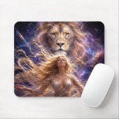 Mystik Woman Mousepad – Galaktisch schön マウスパッド (マウス)