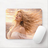 Mystik Woman Mousepad – Galaktisch schön マウスパッド (マウス)