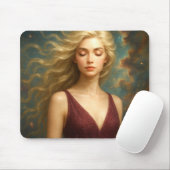 Mystik Woman – Mousepad mit Energie & Ausdruck マウスパッド (マウス)