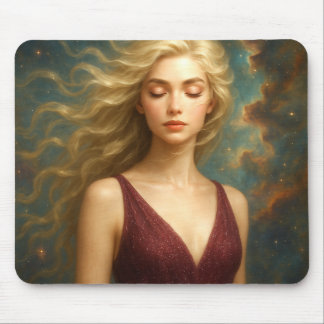 Mystik Woman – Mousepad mit Energie & Ausdruck マウスパッド