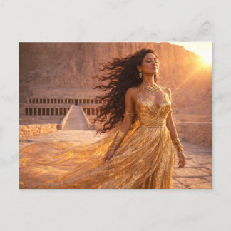 Mystik Woman Postkarte – Galaktisch schön ポストカード