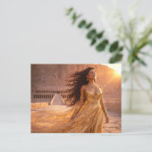 Mystik Woman Postkarte – Galaktisch schön ポストカード (スタンド正面)