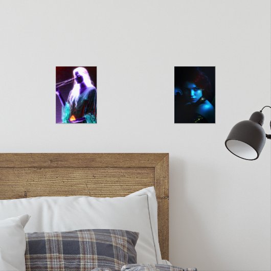 Mystischer Kontrast: Die Leuchtende Wahrsagerin (寝室)