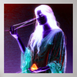 Mystischer Kontrast: Die Leuchtende Wahrsagerin ポスター