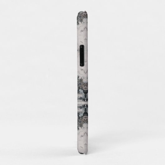 Myth Born of Stone – Symmetric Darkscape Case-Mate iPhoneケース (裏面/右)