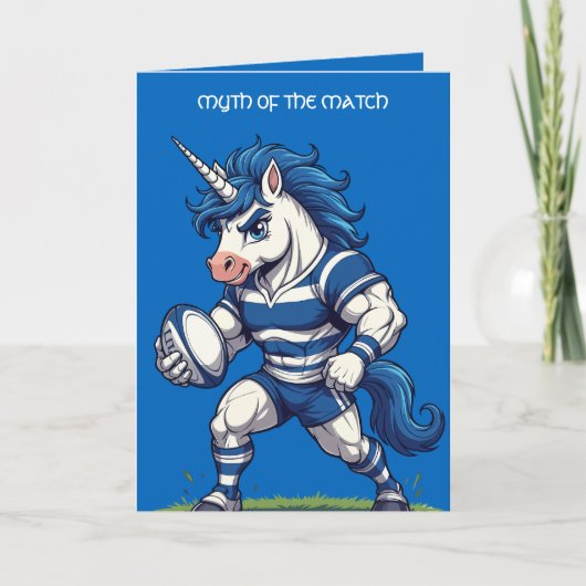 Myth of the Match Scottish Rugby Unicorn カード (正面)