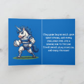 Myth of the Match Scottish Rugby Unicorn カード (内部)