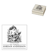 Mythic 男らし Merman Ex Libris Libraryブック ラバースタンプ (押印)