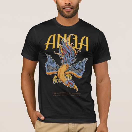 Mythic Anqa - Eternal Flame Phoenix Tee Tシャツ (正面)