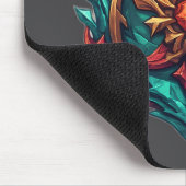 Mythic Dragon Crest Gamer Emblem マウスパッド (コーナー)