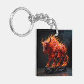 Mythic Fire Bull キーホルダー (正面左)