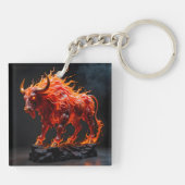 Mythic Fire Bull キーホルダー (裏面)