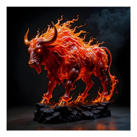 Mythic Fire Bull ポスター (正面)