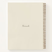 Mythic Prism Guardian Mask Zentangle Journal ノートブック (裏面)