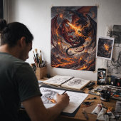 Mythic Realms Clash of Dragons ポスター