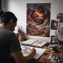 Mythic Realms Clash of Dragons ポスター