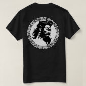 Mythic Spartan King Tシャツ (デザイン裏面)