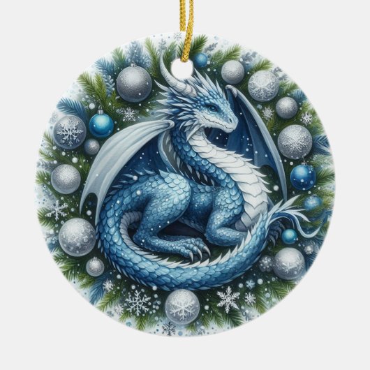 Mythic Wreathkeepers of Winter セラミックオーナメント (正面)