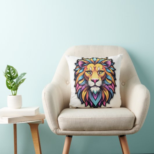 Mythical Beasts: Lion クッション (椅子)