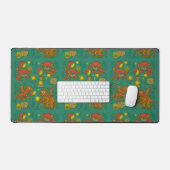 Mythical Crab and Griffin Treasure Seekers  デスクマット (キーボード&マウス)