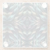 Mythical Feathers ガラスコースター (裏面)