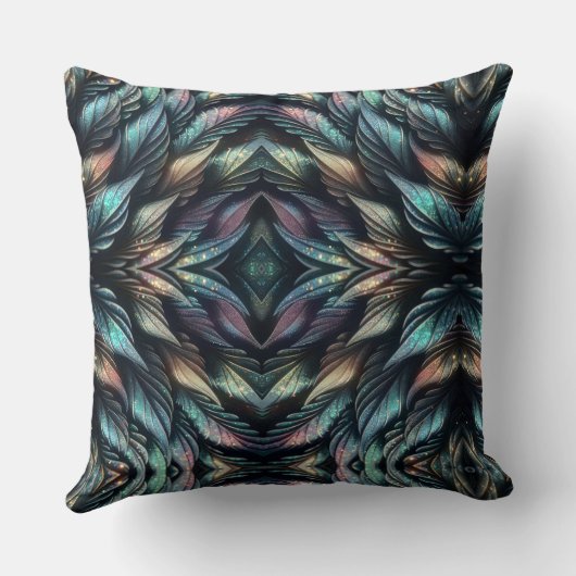 Mythical Feathers クッション (裏面)