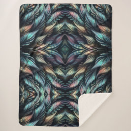 Mythical Feathers シェルパブランケット