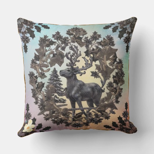 "Mythical Forest" クッション (裏面)