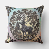 "Mythical Forest" クッション (正面)