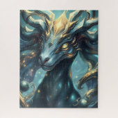 Mythical Golden Antler Deer ジグソーパズル (縦)