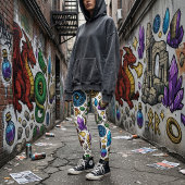 Mythical Realms Pattern レギンス