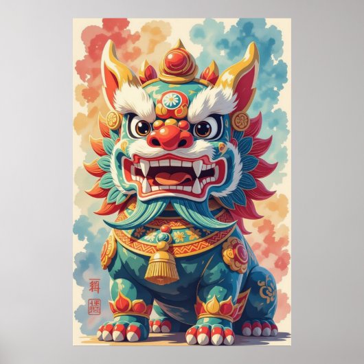 Mythical Shisa ポスター (正面)