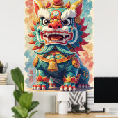 Mythical Shisa ポスター (ホームオフィス)