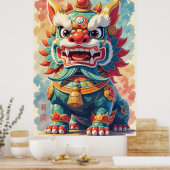 Mythical Shisa ポスター (キッチン)
