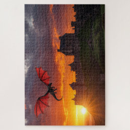 Mythical Welsh Dragon Jigsaw Puzzle ジグソーパズル
