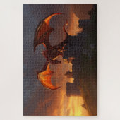 Mythical Welsh Dragon Jigsaw Puzzle ジグソーパズル (縦)