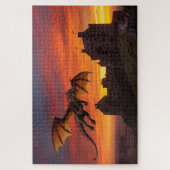 Mythical Welsh Dragon Jigsaw Puzzle ジグソーパズル (縦)