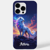 Mythical White Griffin on Top of the World Case-Mate iPhoneケース (裏面)
